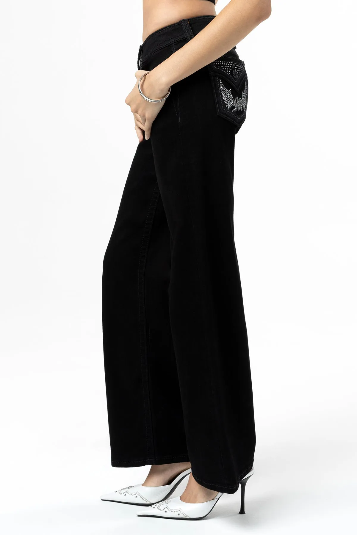 Angelline Wide Leg Jeans sold by Miss Me product image thumbnail 3