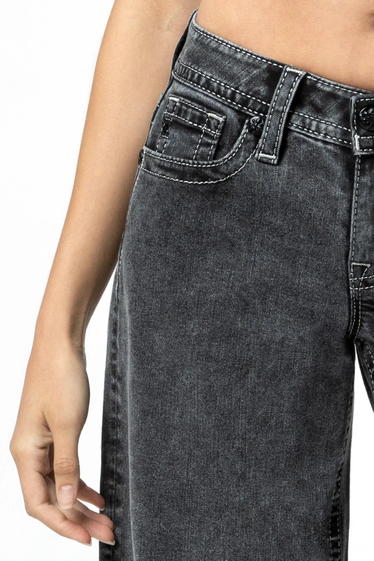 Miss Fleur Wide Leg Jeans sold by Miss Me product image thumbnail 5