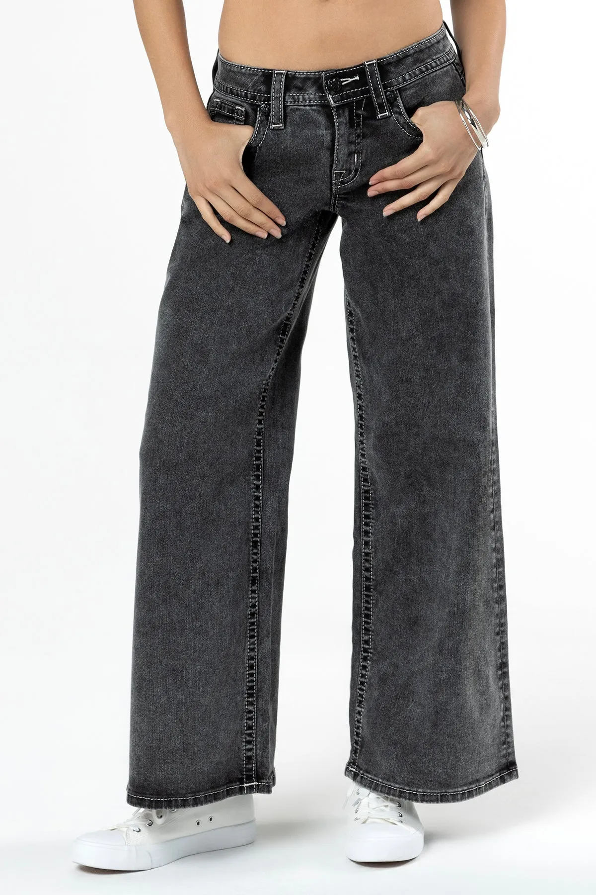 Miss Fleur Wide Leg Jeans sold by Miss Me product image thumbnail 3