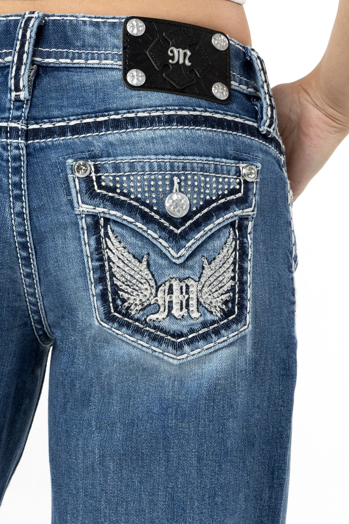 Angelline Wide Leg Jeans sold by Miss Me