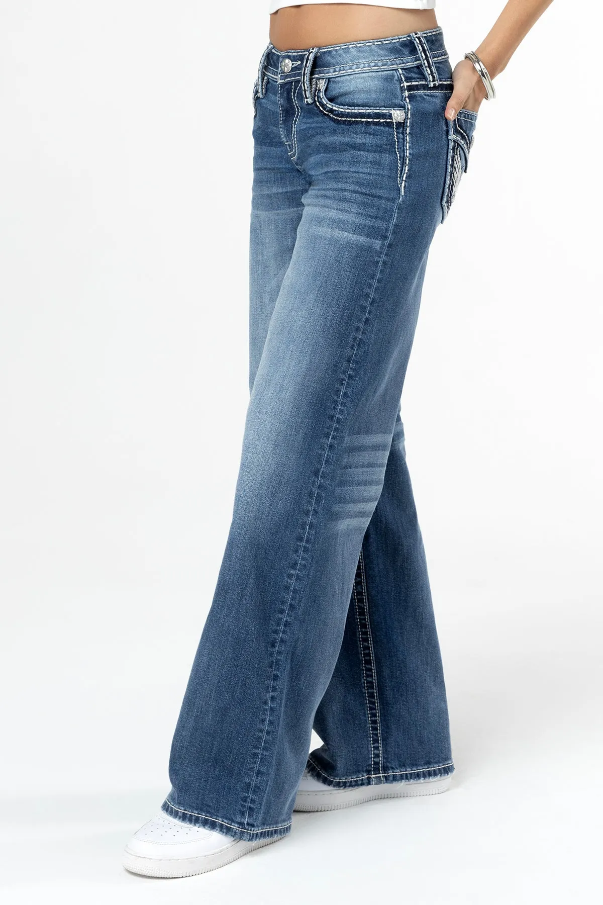 Angelline Wide Leg Jeans sold by Miss Me product image thumbnail 3
