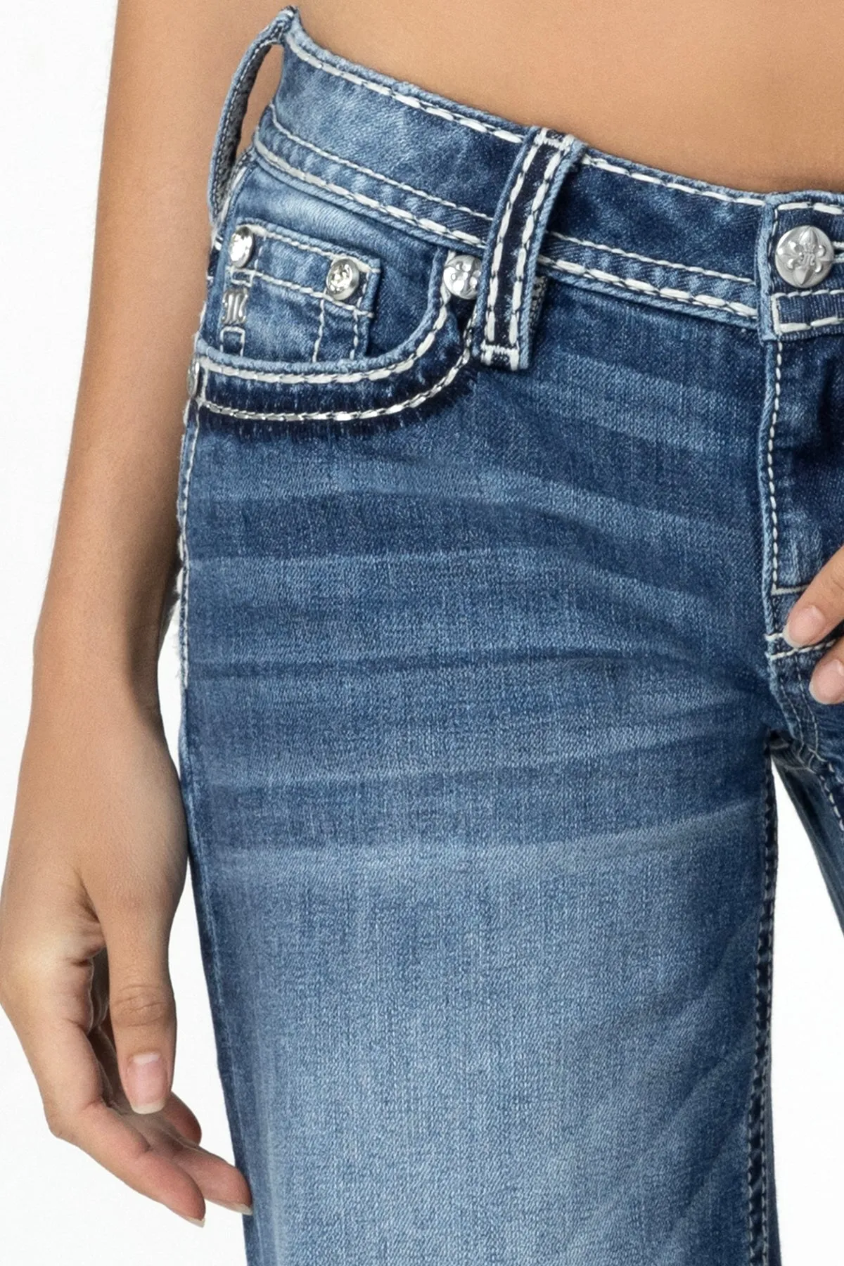 Angelline Wide Leg Jeans sold by Miss Me product image thumbnail 4