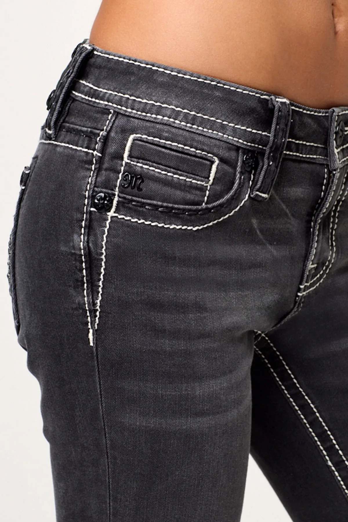 Like A Prayer Bootcut Jeans sold by Miss Me product image thumbnail 4