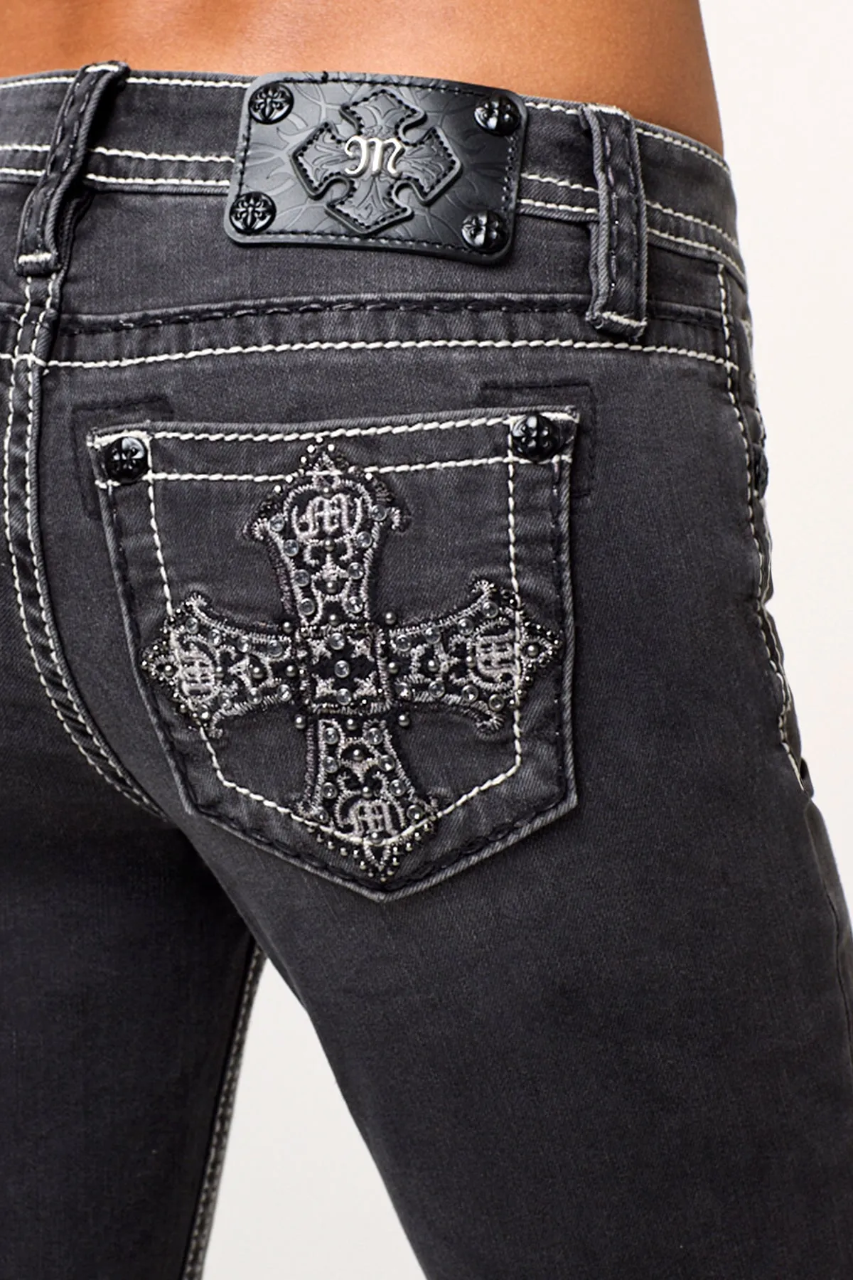 Like A Prayer Bootcut Jeans sold by Miss Me