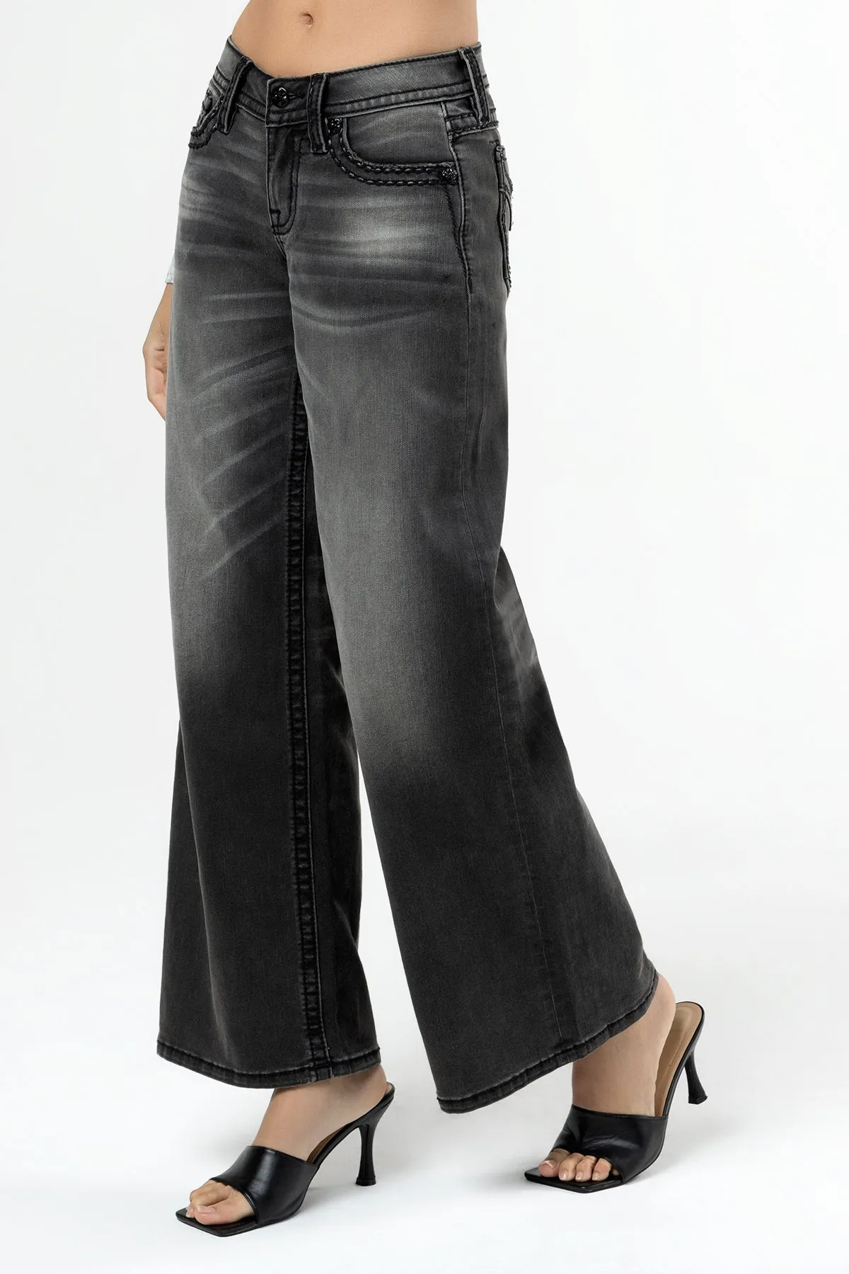 Sevryn Wide Leg Jeans sold by Miss Me product image thumbnail 4