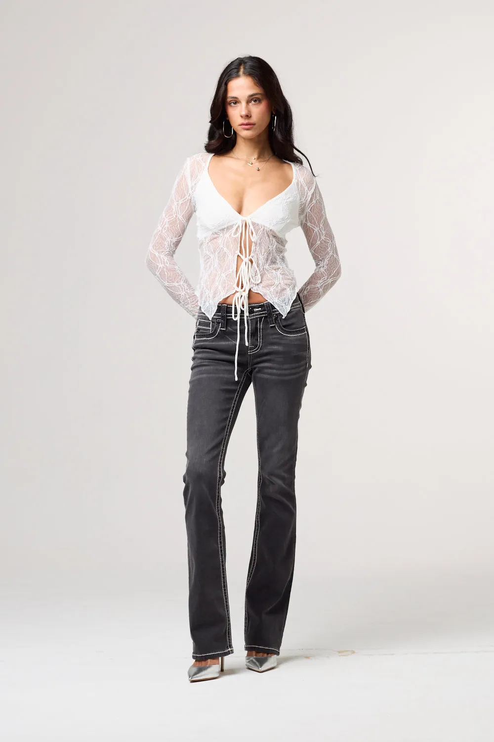 Coco Lace Top sold by Miss Me product image thumbnail 5