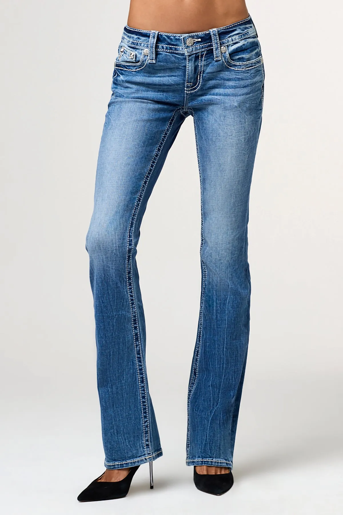 Good Graces Bootcut Jeans sold by Miss Me product image thumbnail 3