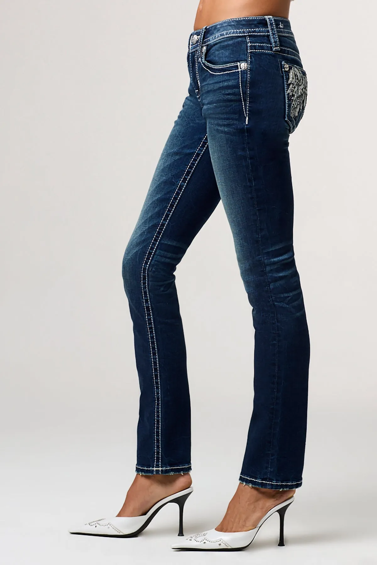 Sent From Heaven Straight Jeans sold by Miss Me product image thumbnail 4