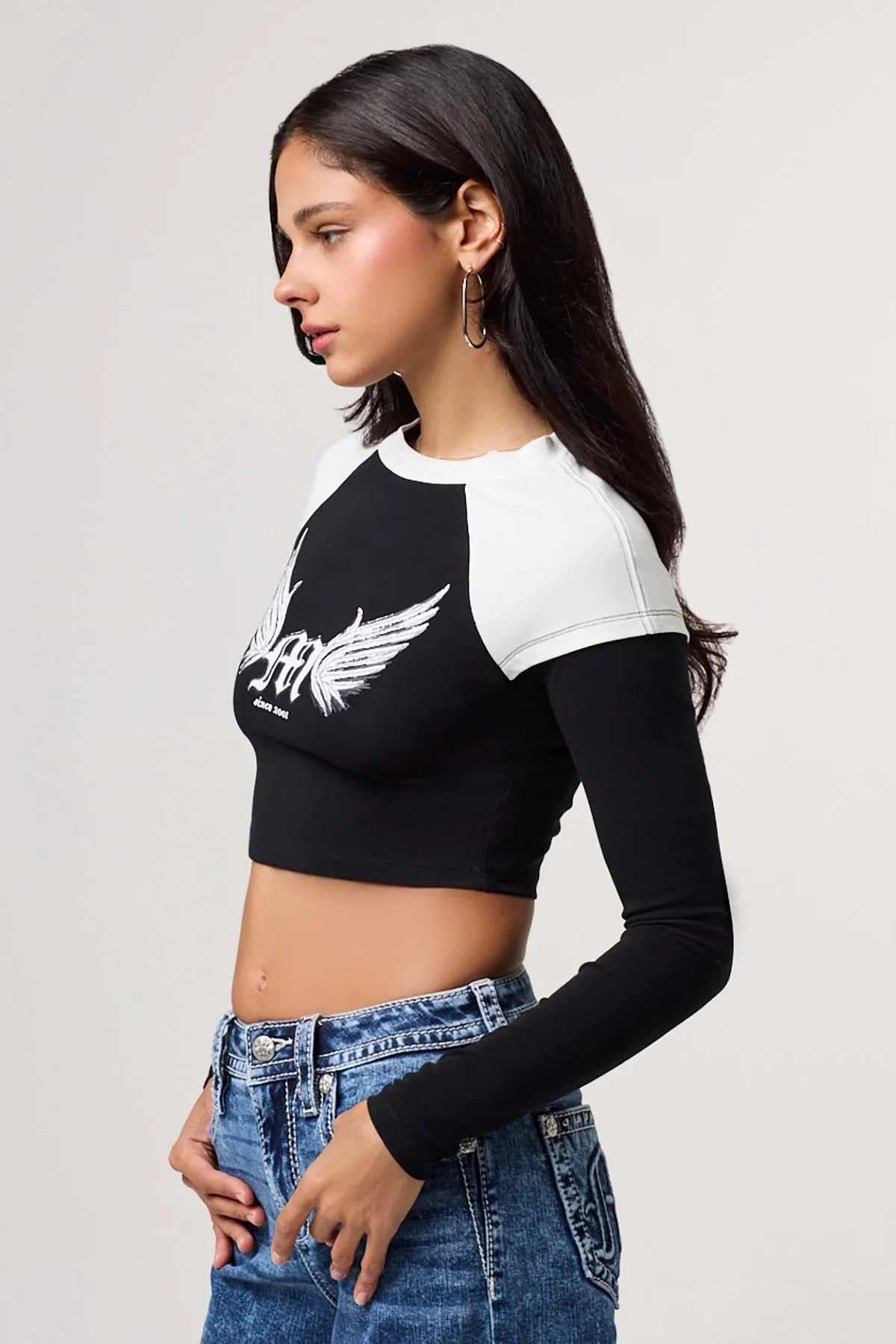 Santini Long Sleeve Top sold by Miss Me product image thumbnail 5