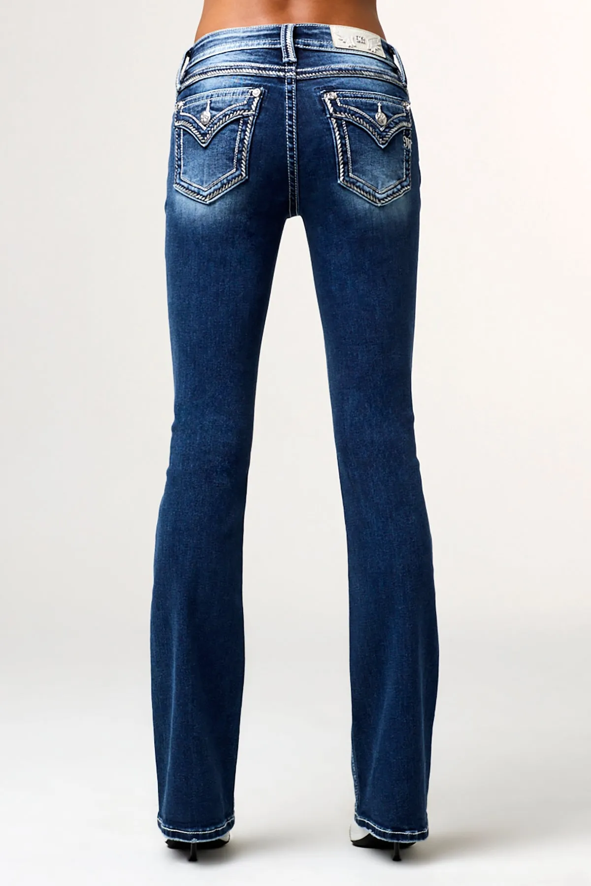 Mckinley Stitched Bootcut Jeans sold by Miss Me