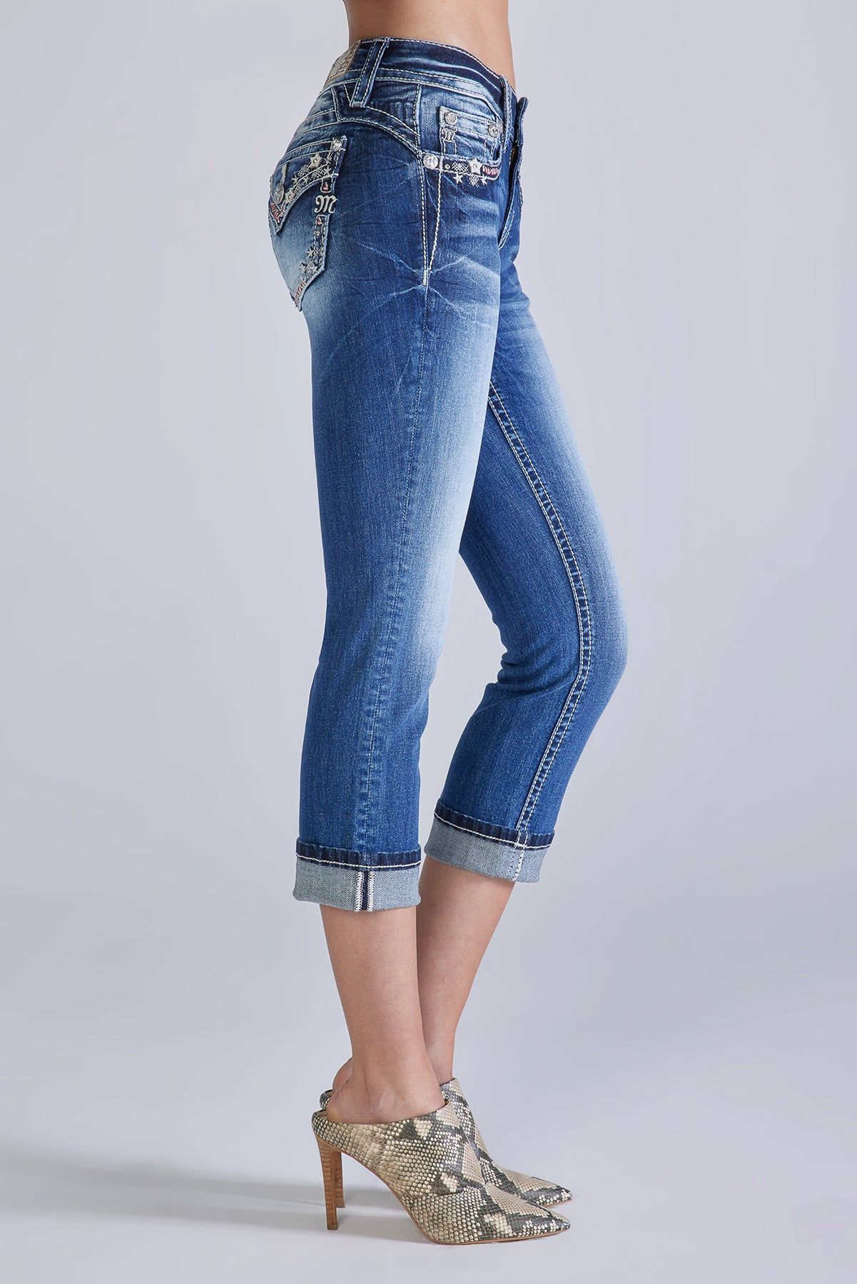 Superstar Capri sold by Miss Me product image thumbnail 2