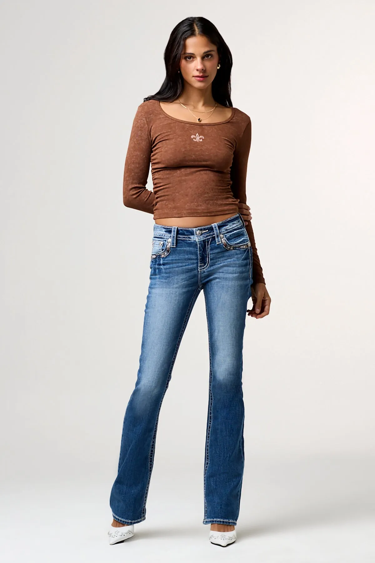 Novi Bootcut Jeans sold by Miss Me product image thumbnail 2