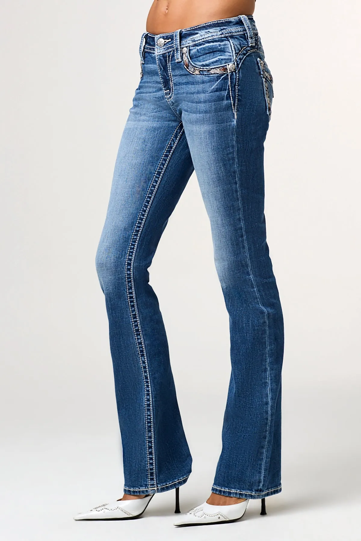 Novi Bootcut Jeans sold by Miss Me product image thumbnail 4