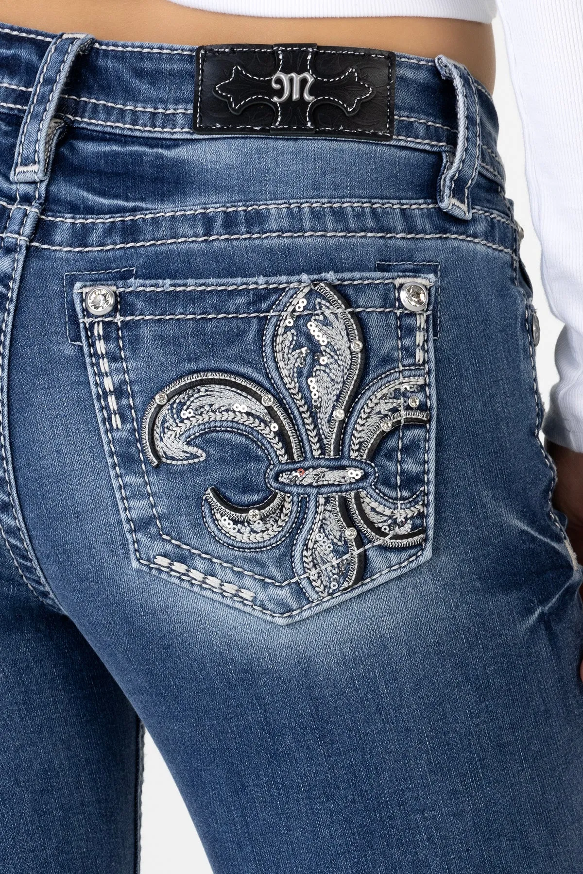 Georgie Fleur Bootcut Jeans sold by Miss Me product image thumbnail 2