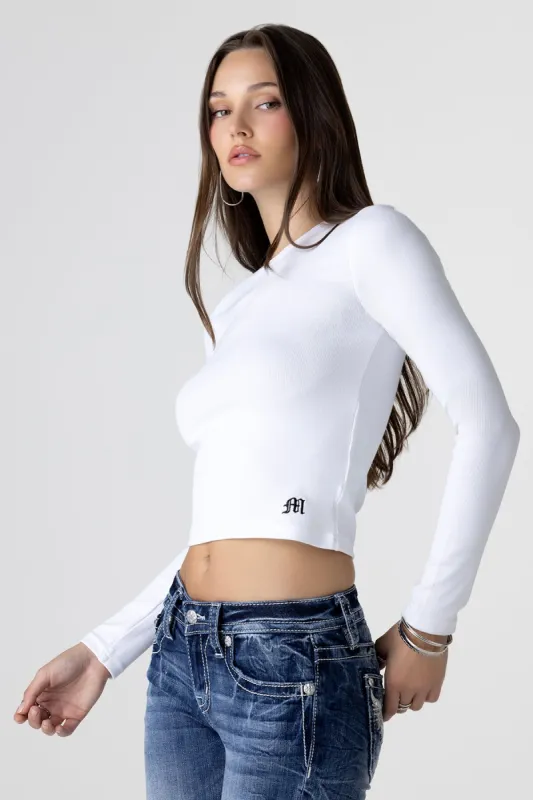 Lever Long Sleeve Top sold by Miss Me