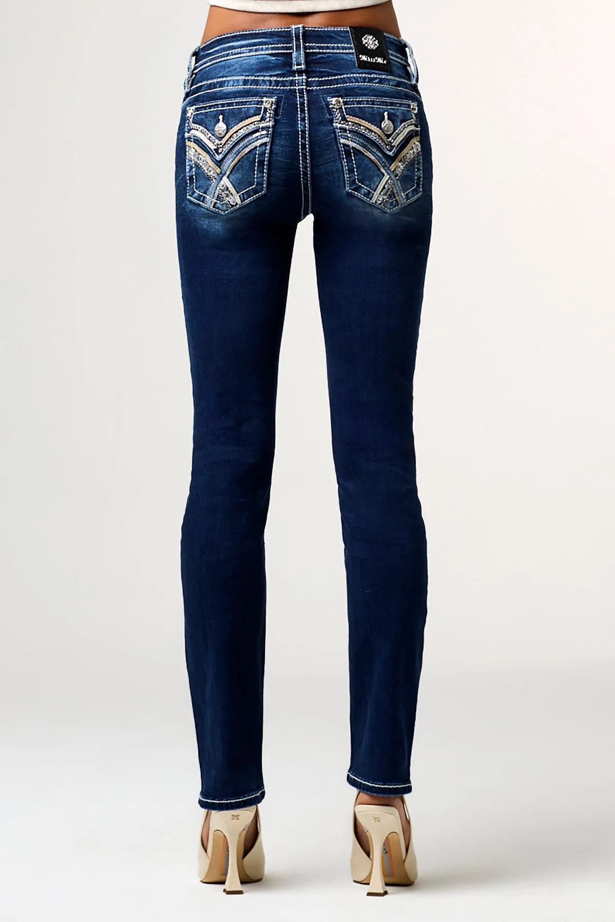 Crissy Winter Straight Jeans sold by Miss Me