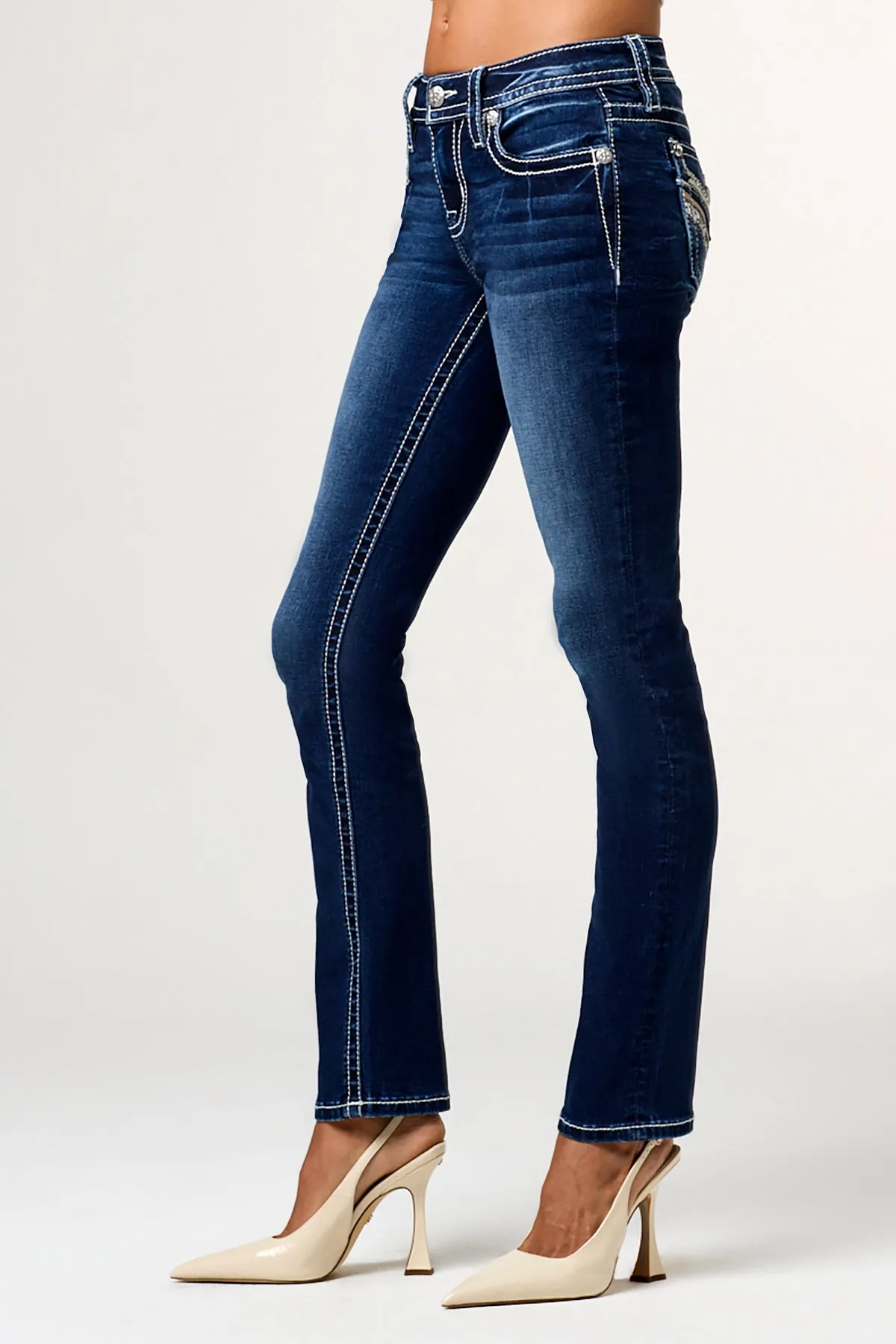 Crissy Winter Straight Jeans sold by Miss Me product image thumbnail 4