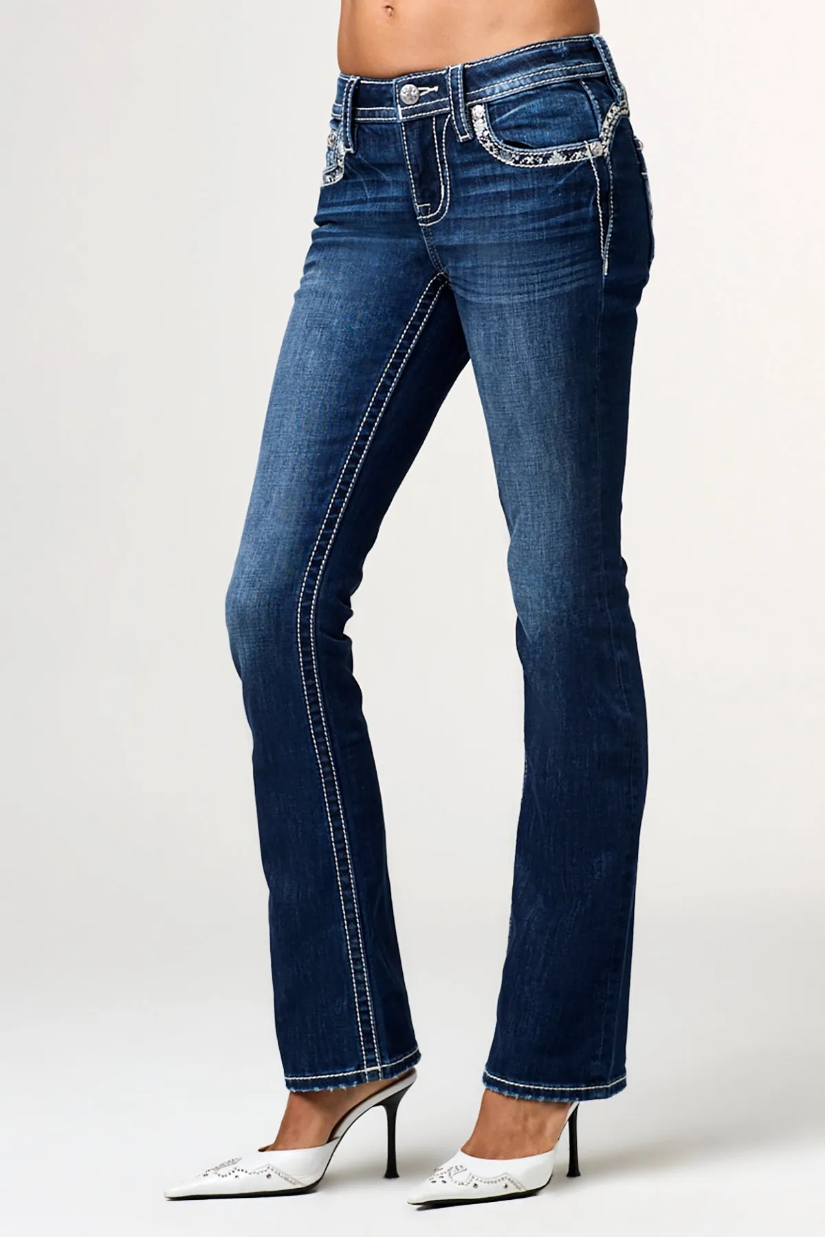 Holly Bootcut Jeans sold by Miss Me product image thumbnail 4