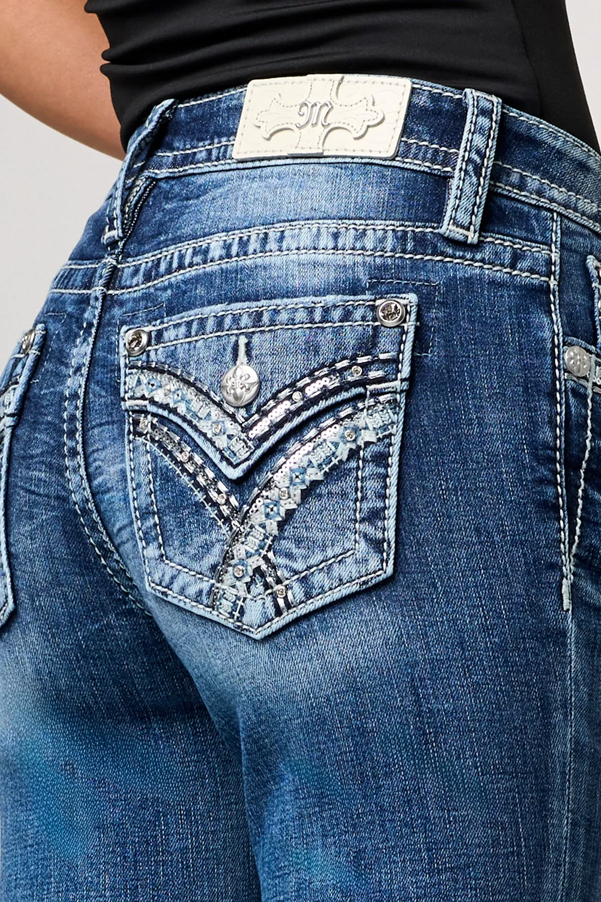 Crissy Alyx Bootcut Jeans sold by Miss Me