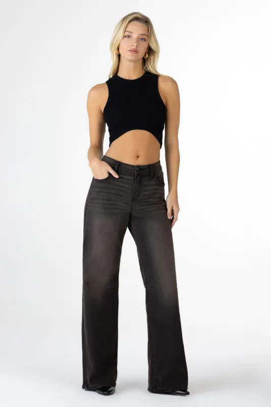 Tropez Baggy Wide Leg Jeans sold by Miss Me