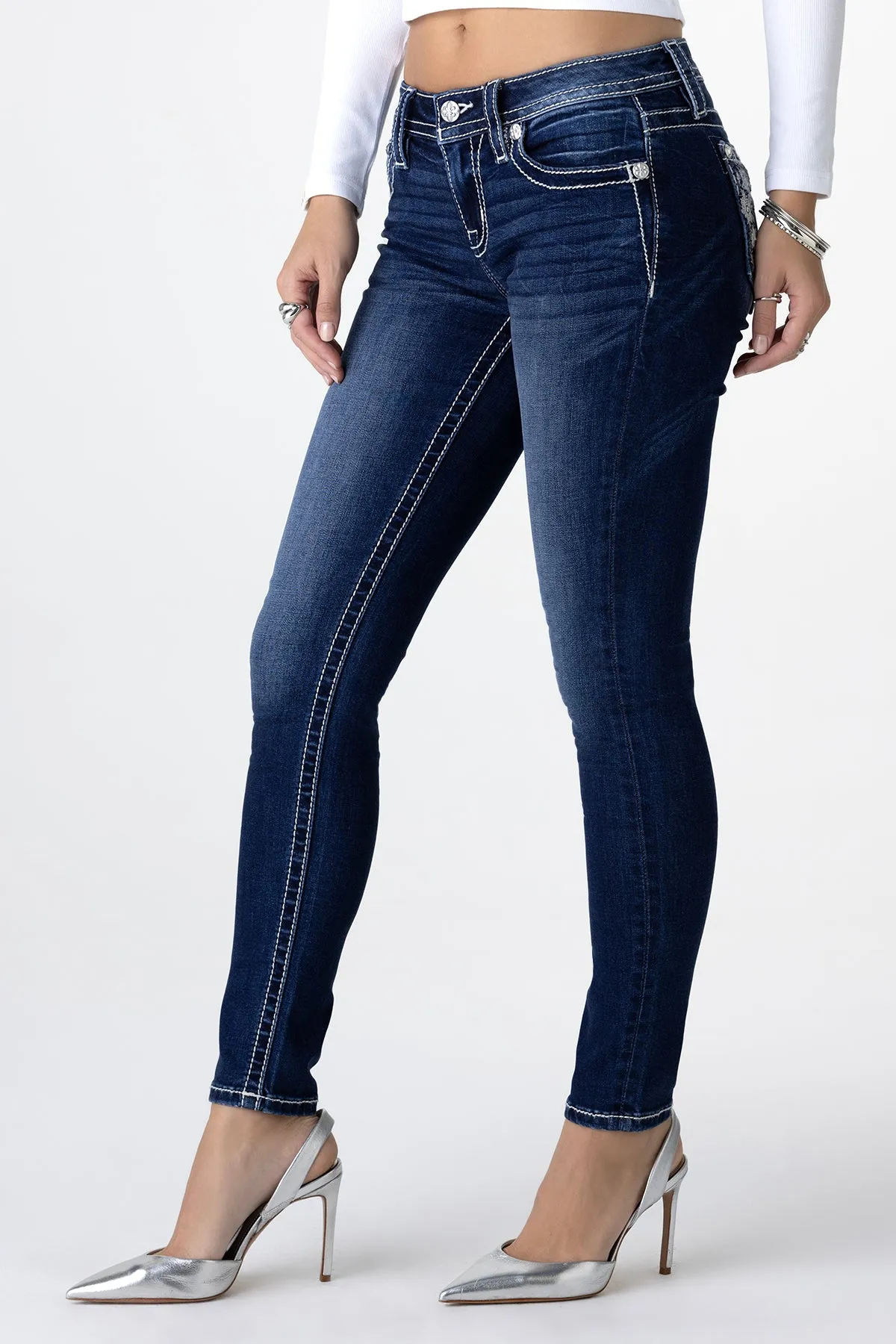 Genevieve Skinny Jeans sold by Miss Me product image thumbnail 3