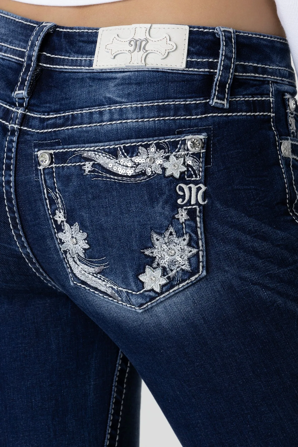 Genevieve Skinny Jeans sold by Miss Me