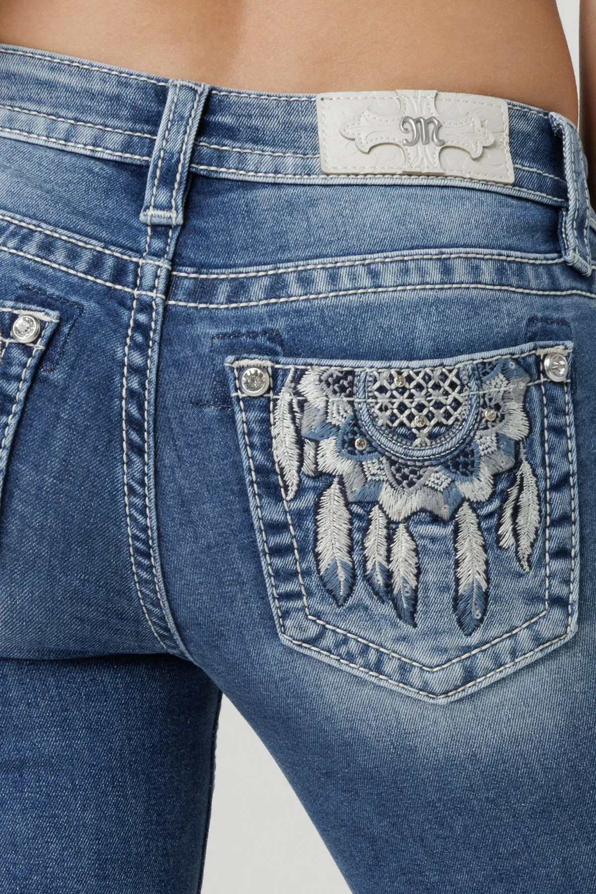 Pendulous Dreamcatcher Bootcut Jeans sold by Miss Me
