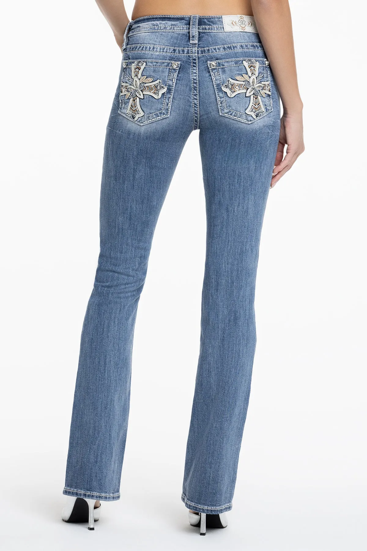 Elora Cross Bootcut Jeans sold by Miss Me product image thumbnail 5