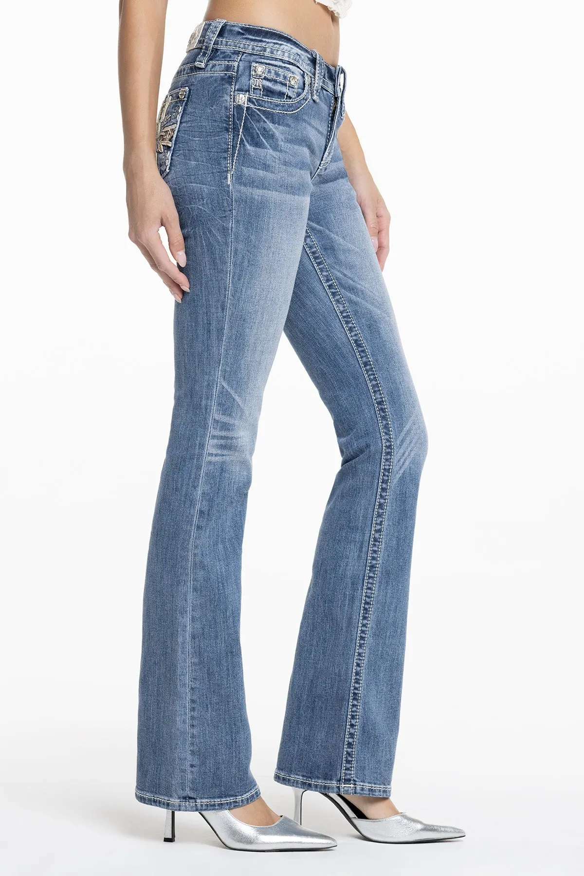 Elora Cross Bootcut Jeans sold by Miss Me product image thumbnail 3