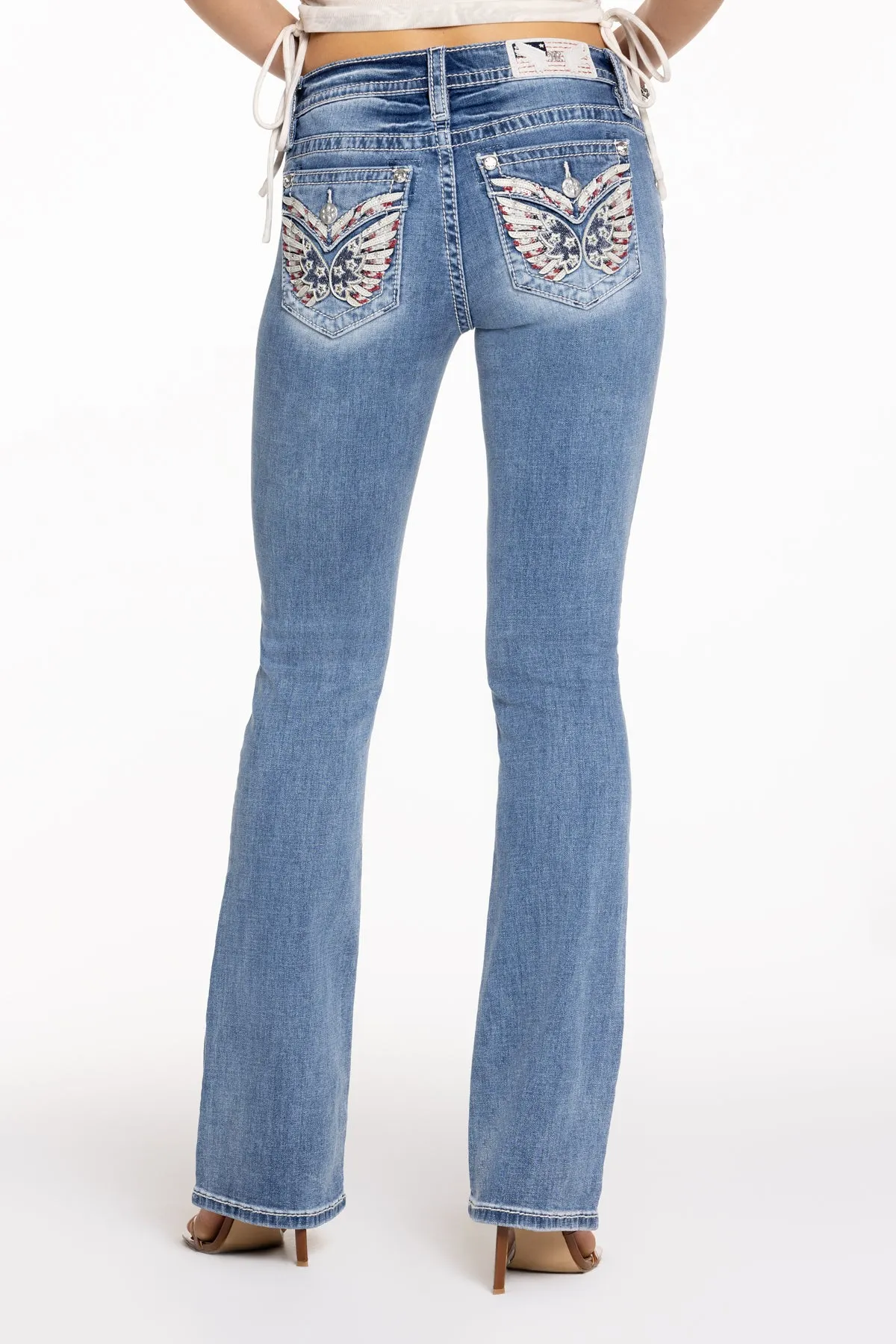 Erica Wing Bootcut Jeans sold by Miss Me product image thumbnail 5
