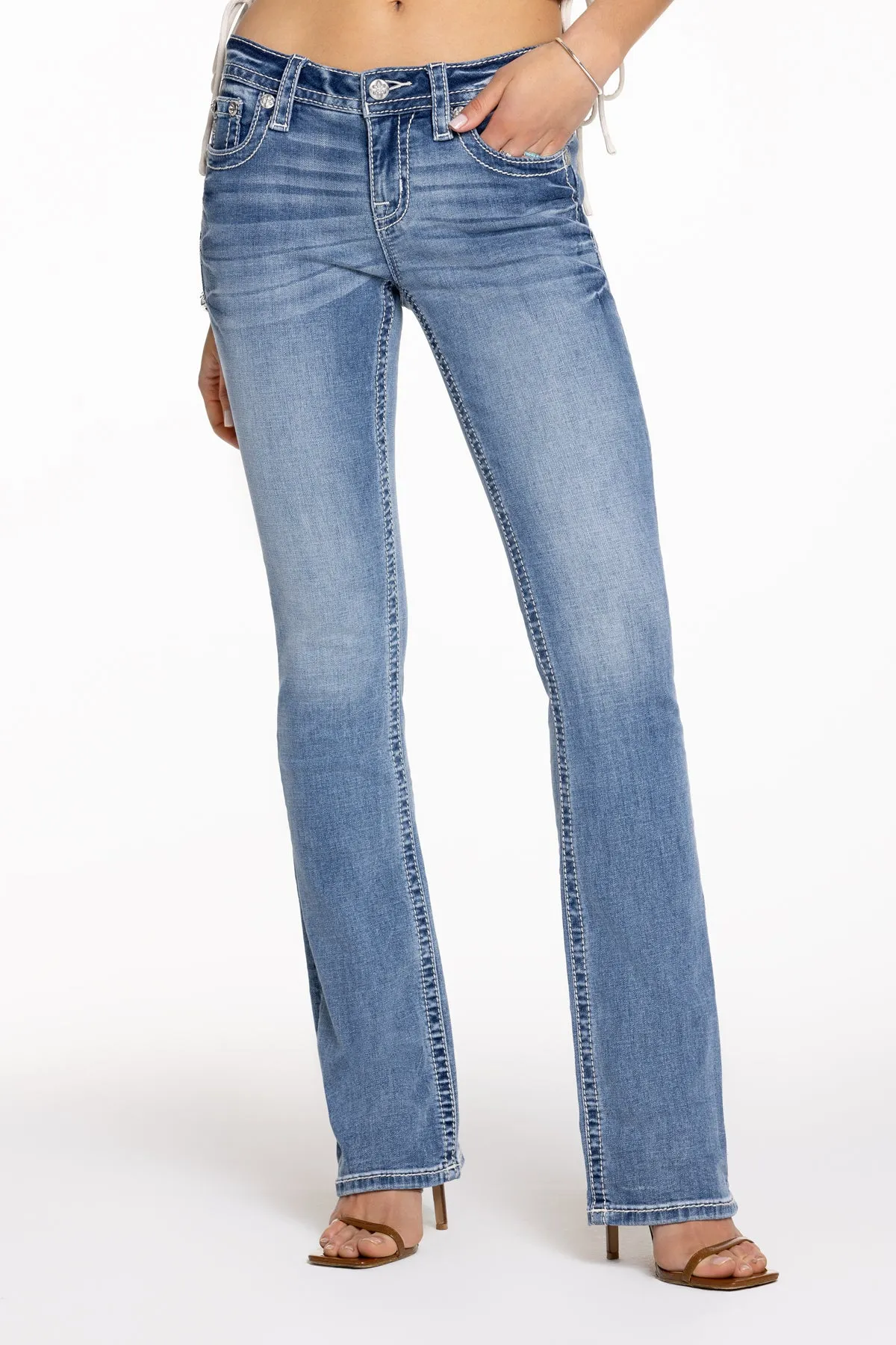 Erica Wing Bootcut Jeans sold by Miss Me product image thumbnail 2