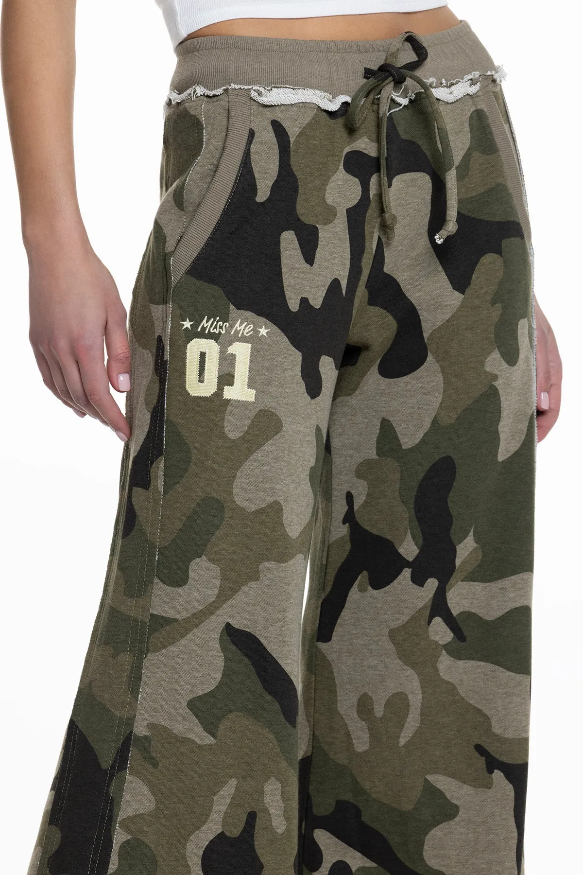 Sadie Camo Sweatpants sold by Miss Me product image thumbnail 4