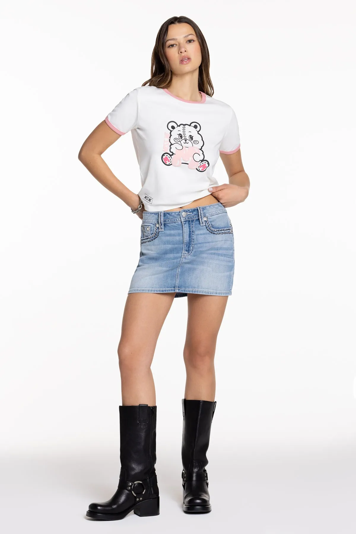 Love Crew Graphic Tee sold by Miss Me product image thumbnail 2