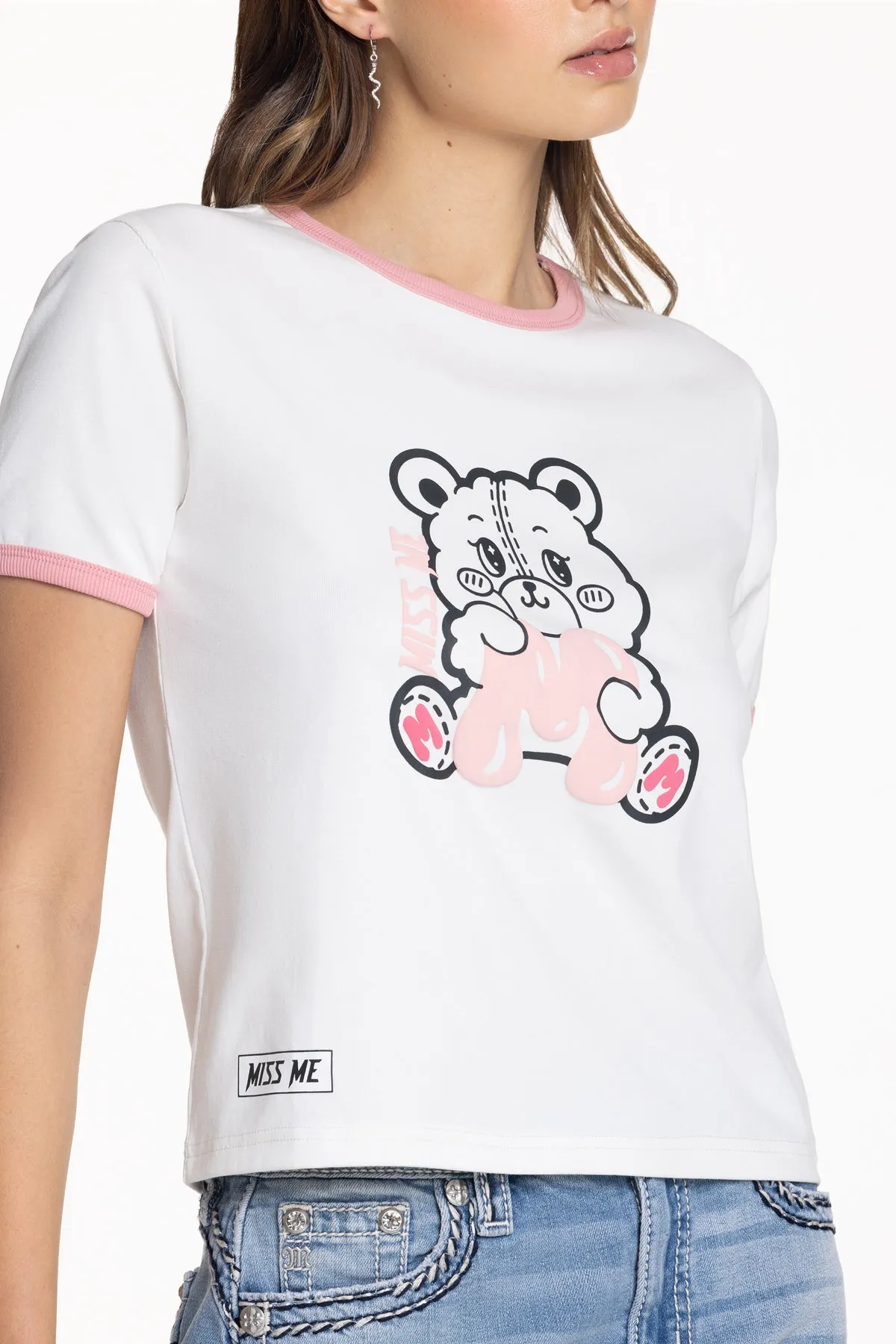 Love Crew Graphic Tee sold by Miss Me product image thumbnail 3