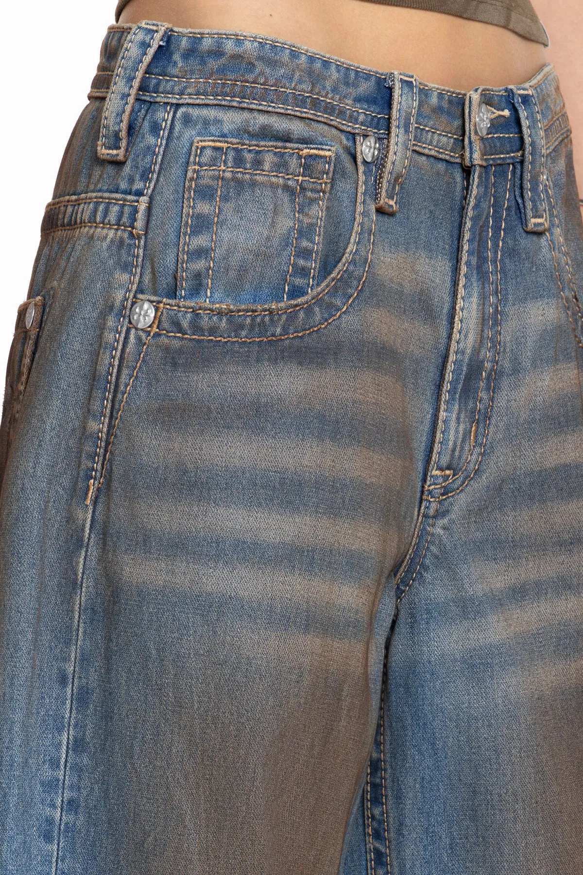 Brina Vintage Baggy Jeans sold by Miss Me product image thumbnail 5