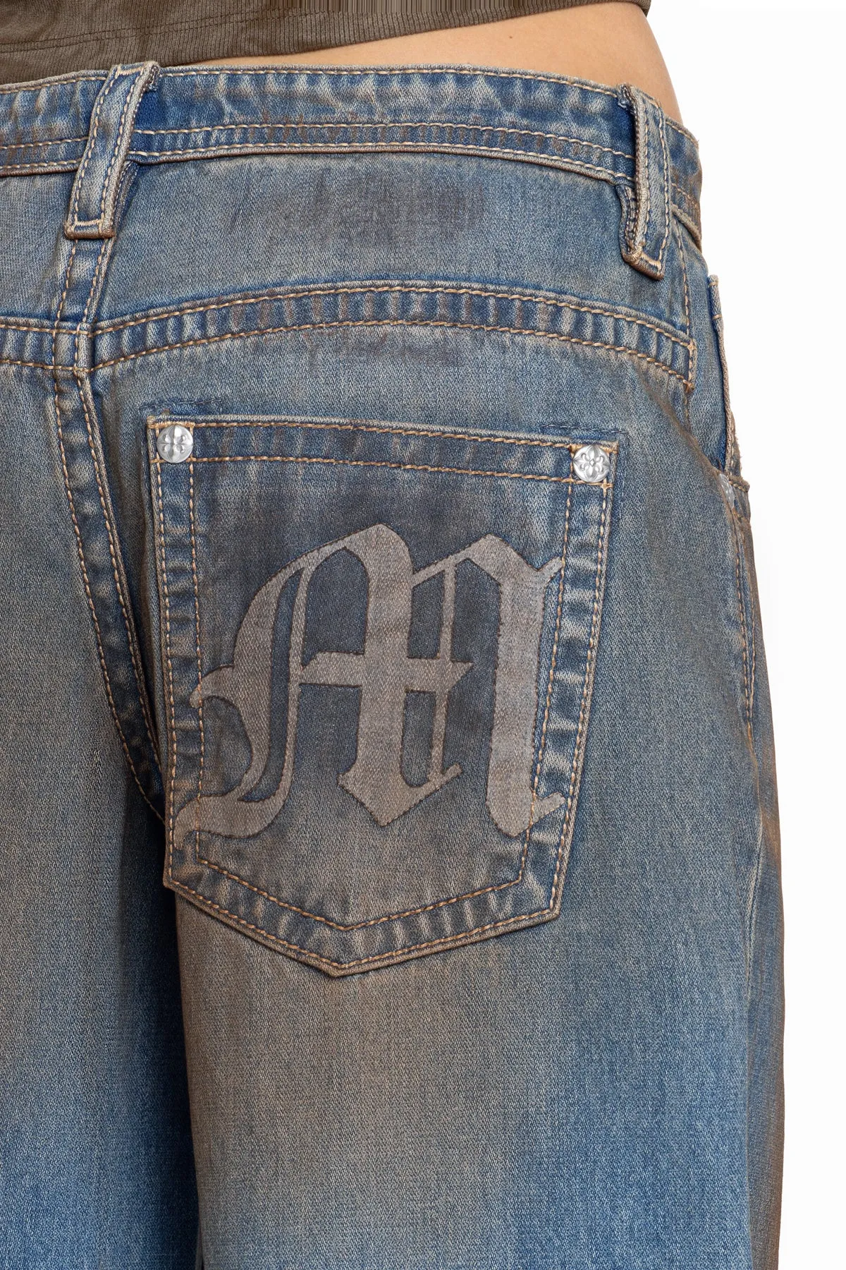 Brina Vintage Baggy Jeans sold by Miss Me product image thumbnail 2