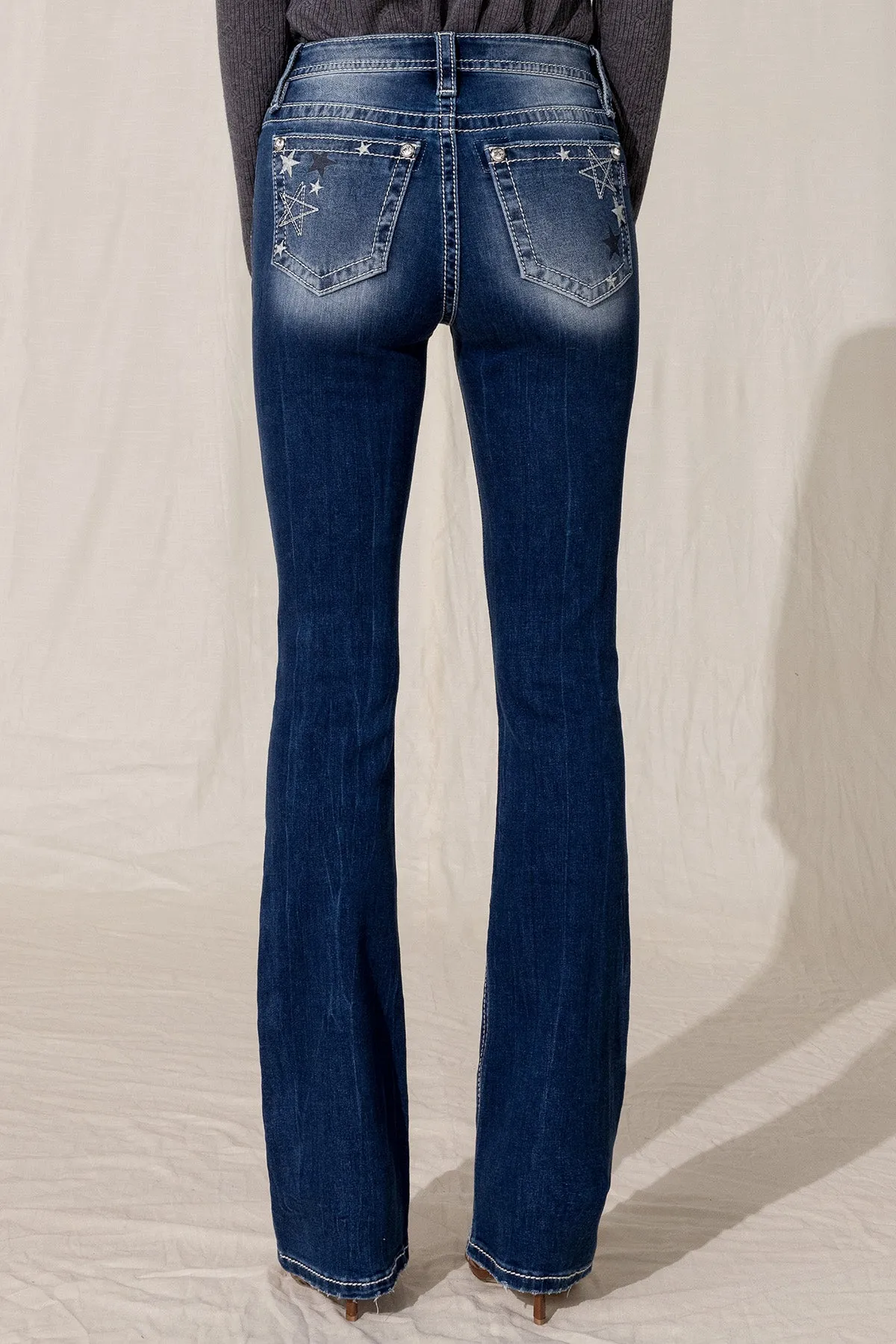 Galaxy Bootcut Jeans sold by Miss Me product image thumbnail 2
