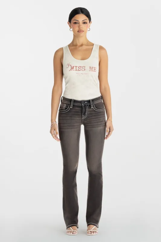 Sevryn Stitched Bootcut Jeans sold by Miss Me