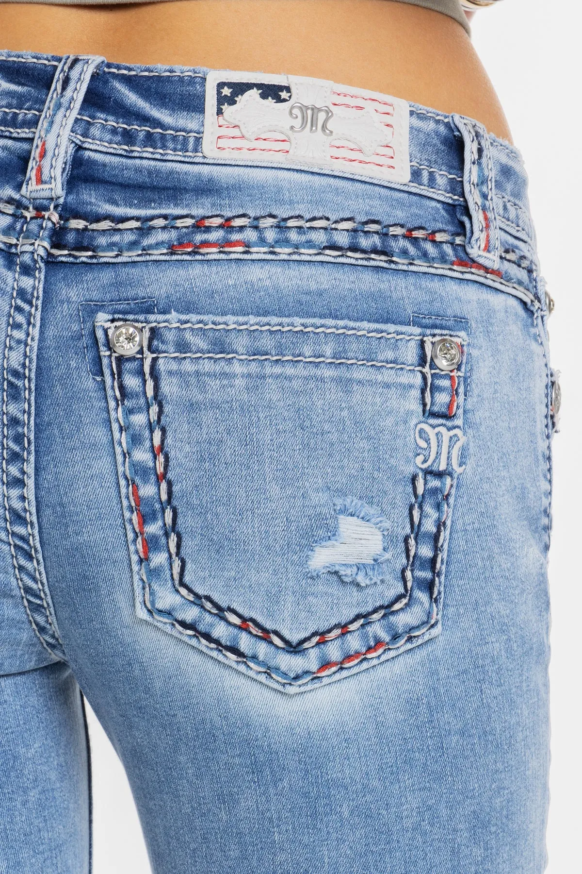 Monroe Stitched Bootcut Jeans sold by Miss Me product image thumbnail 2