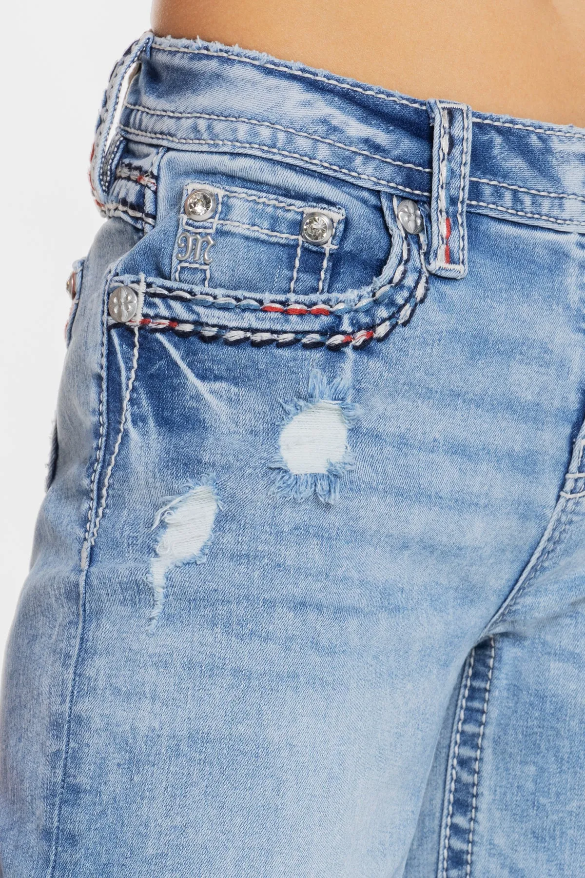 Monroe Stitched Slim Wide sold by Miss Me product image thumbnail 4