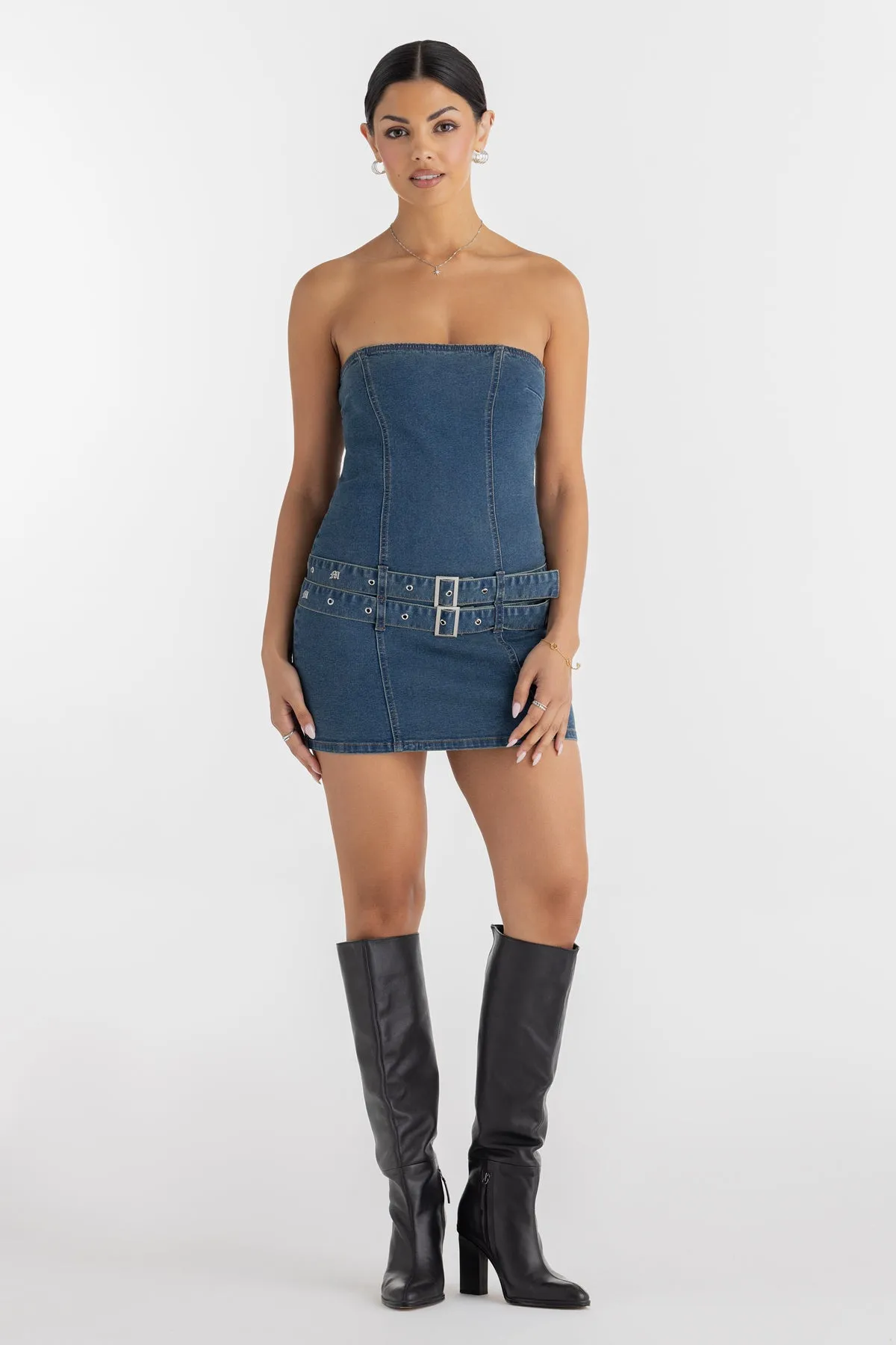 Mitsy Belted Dress sold by Miss Me product image thumbnail 4