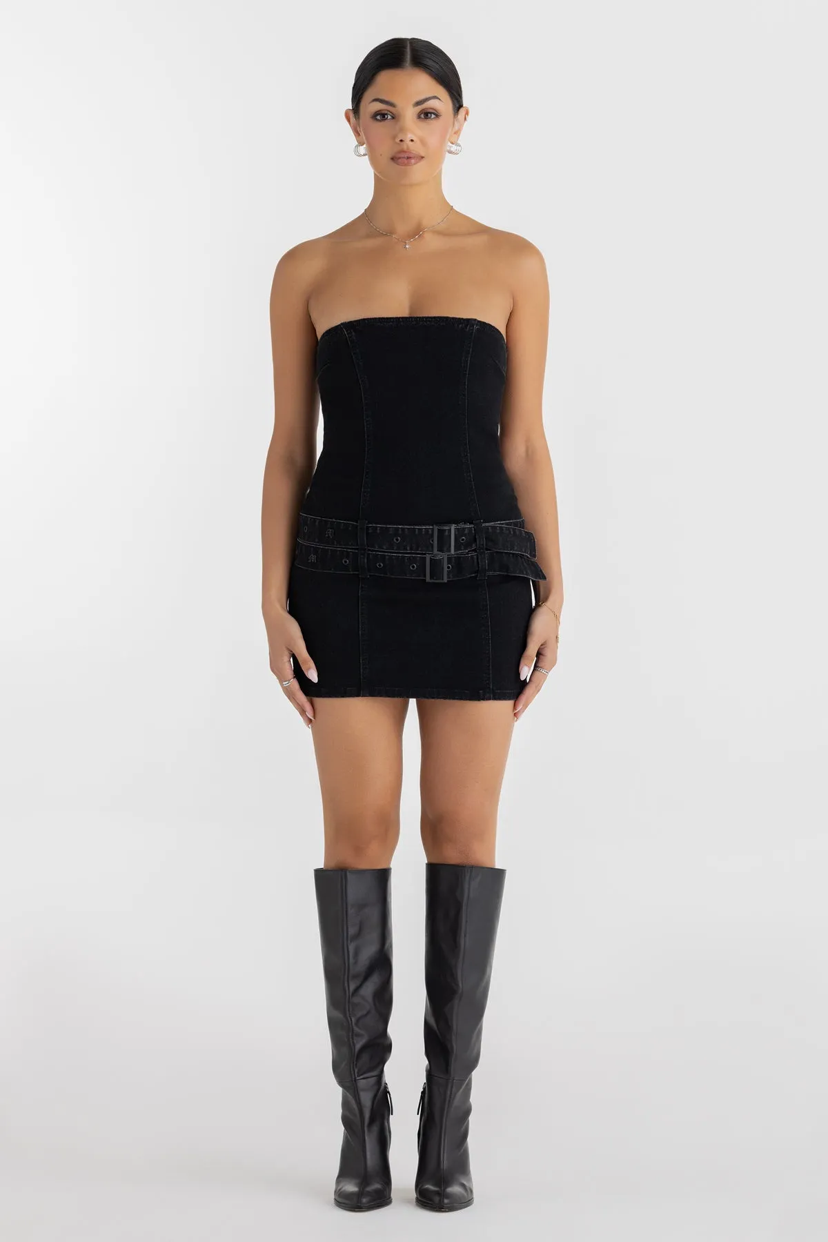 Mitsy Belted Dress sold by Miss Me product image thumbnail 2