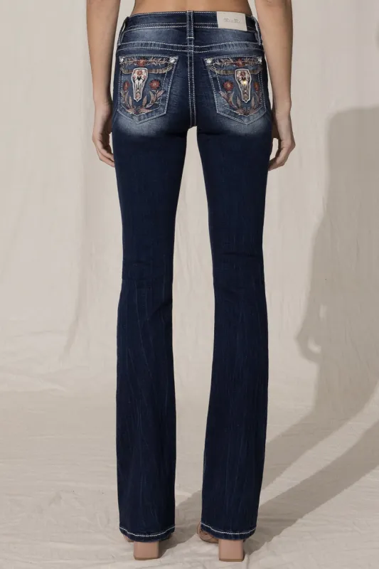 Angelic Steer Bootcut Jeans sold by Miss Me