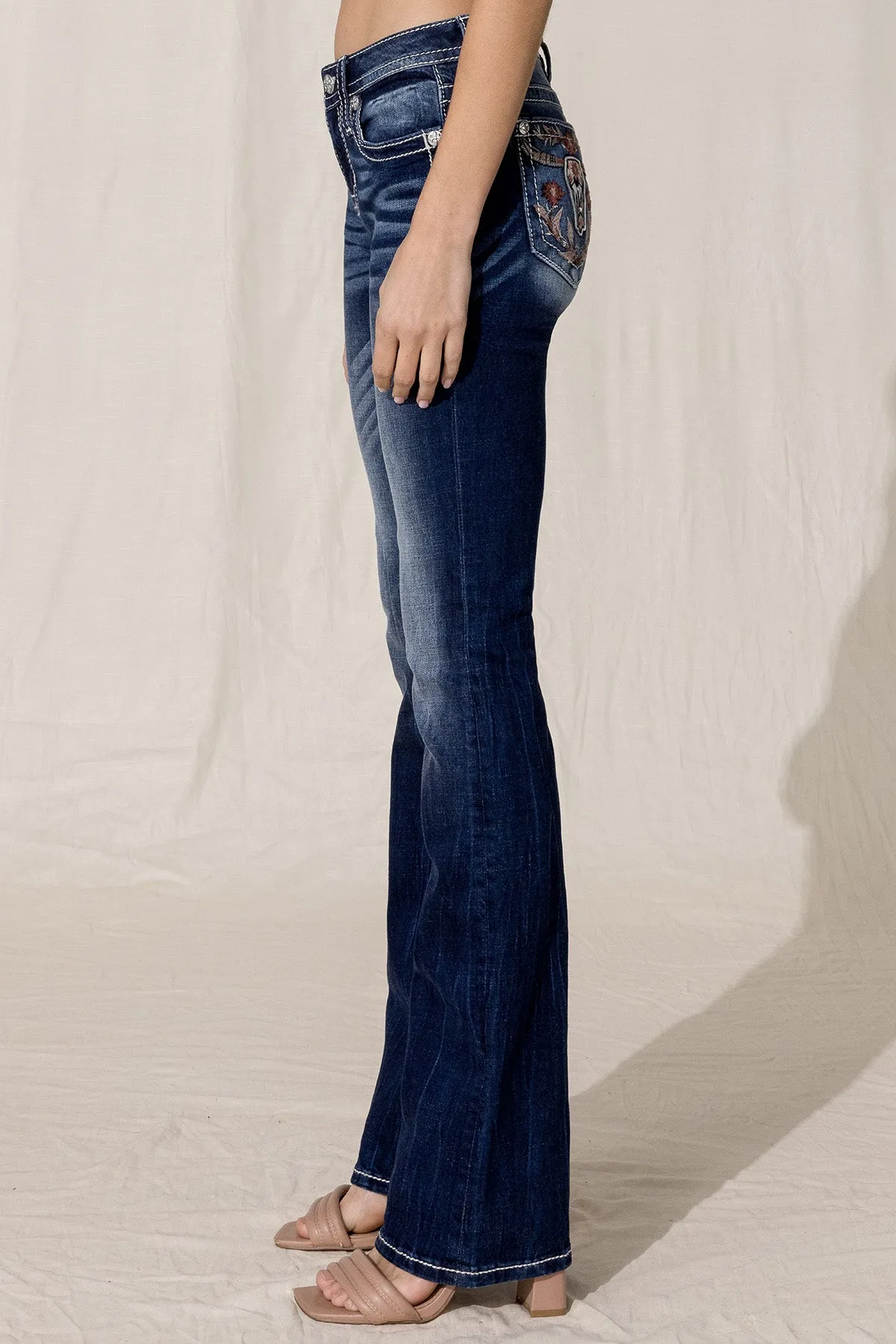 Angelic Steer Bootcut Jeans sold by Miss Me product image thumbnail 5