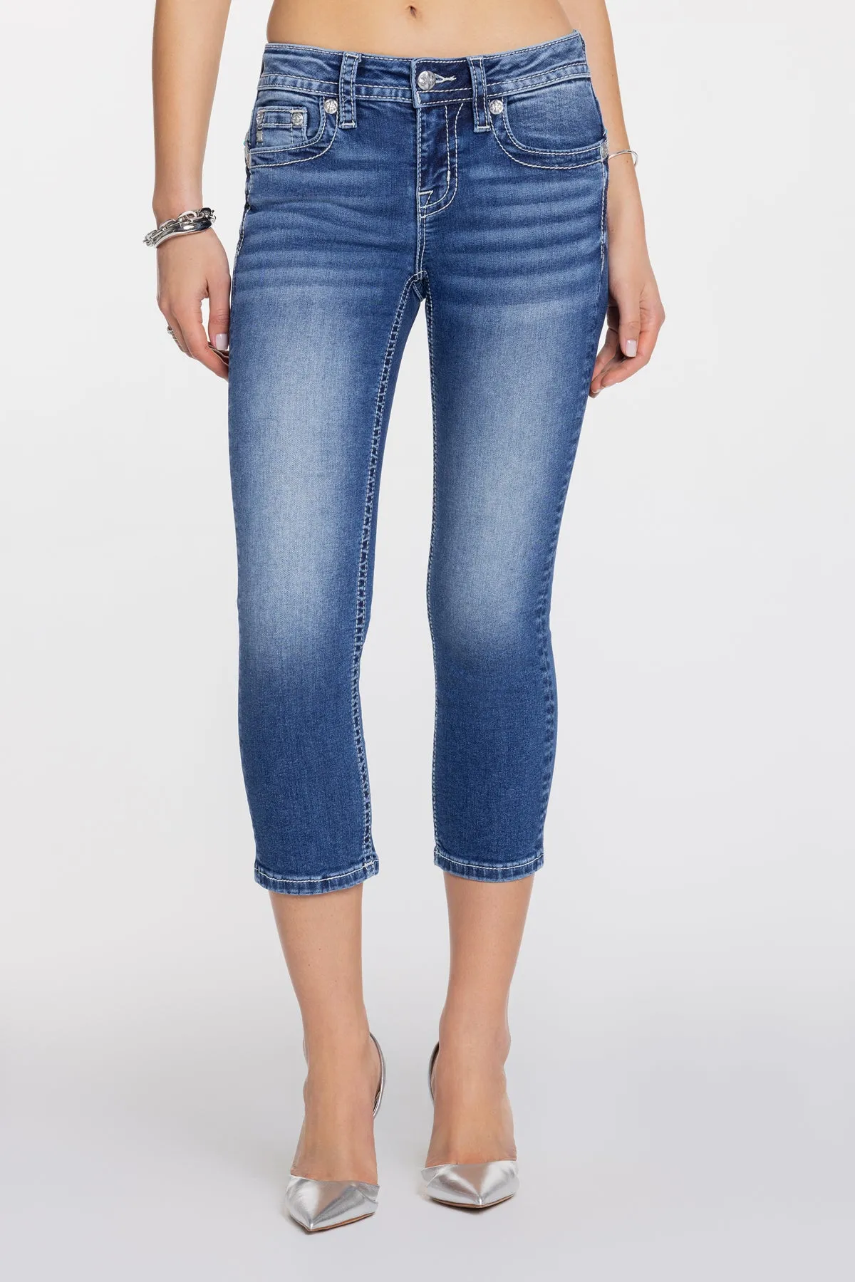 Nerissa Capri sold by Miss Me product image thumbnail 3