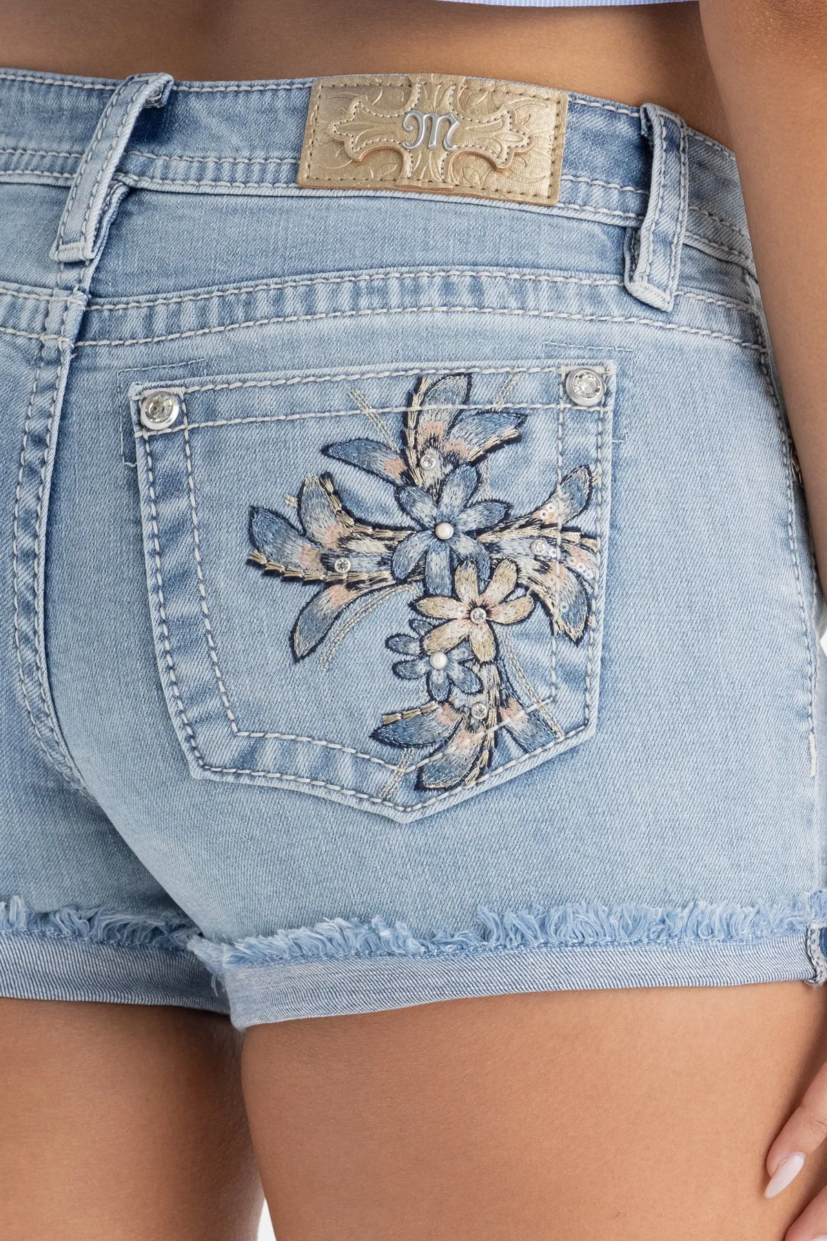 Calia Cross Shorts sold by Miss Me product image thumbnail 2