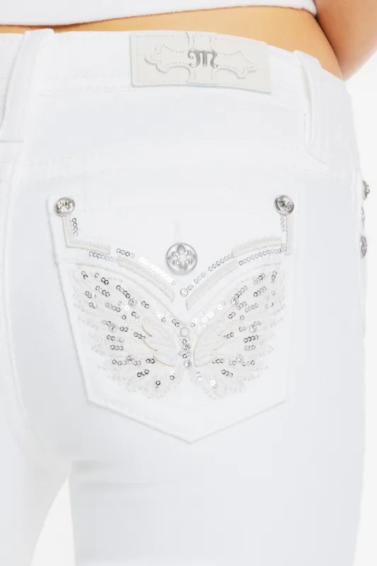 Dove Wing Bootcut Jeans sold by Miss Me