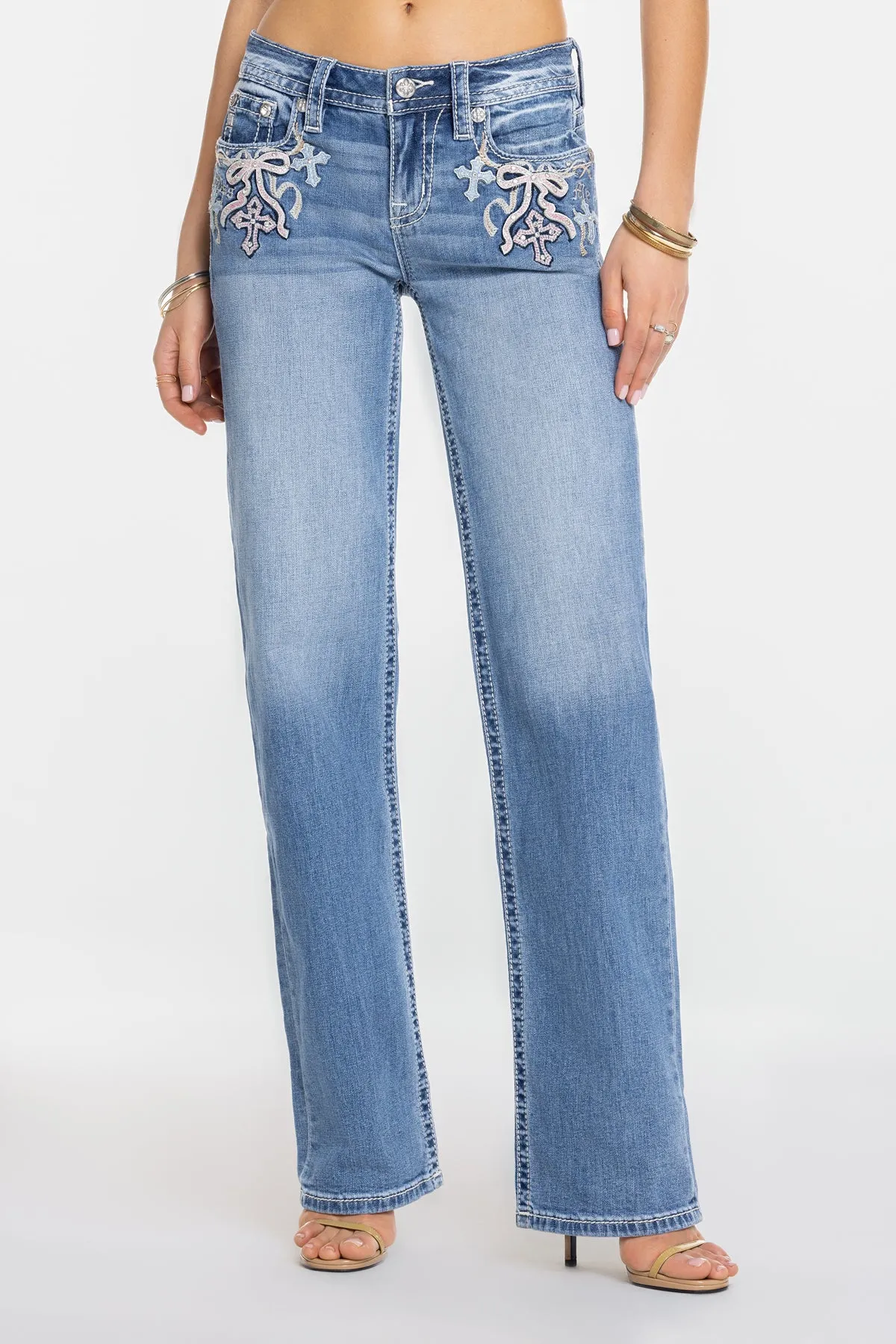 Aurora Slim Wide sold by Miss Me product image thumbnail 3