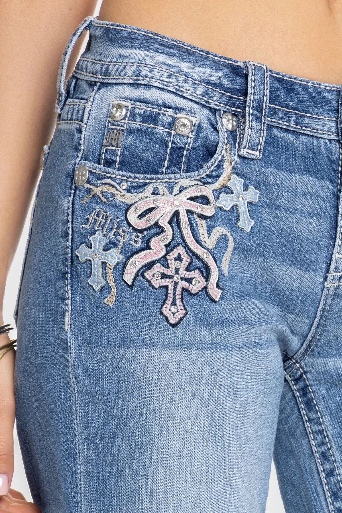 Aurora Slim Wide sold by Miss Me product image thumbnail 2