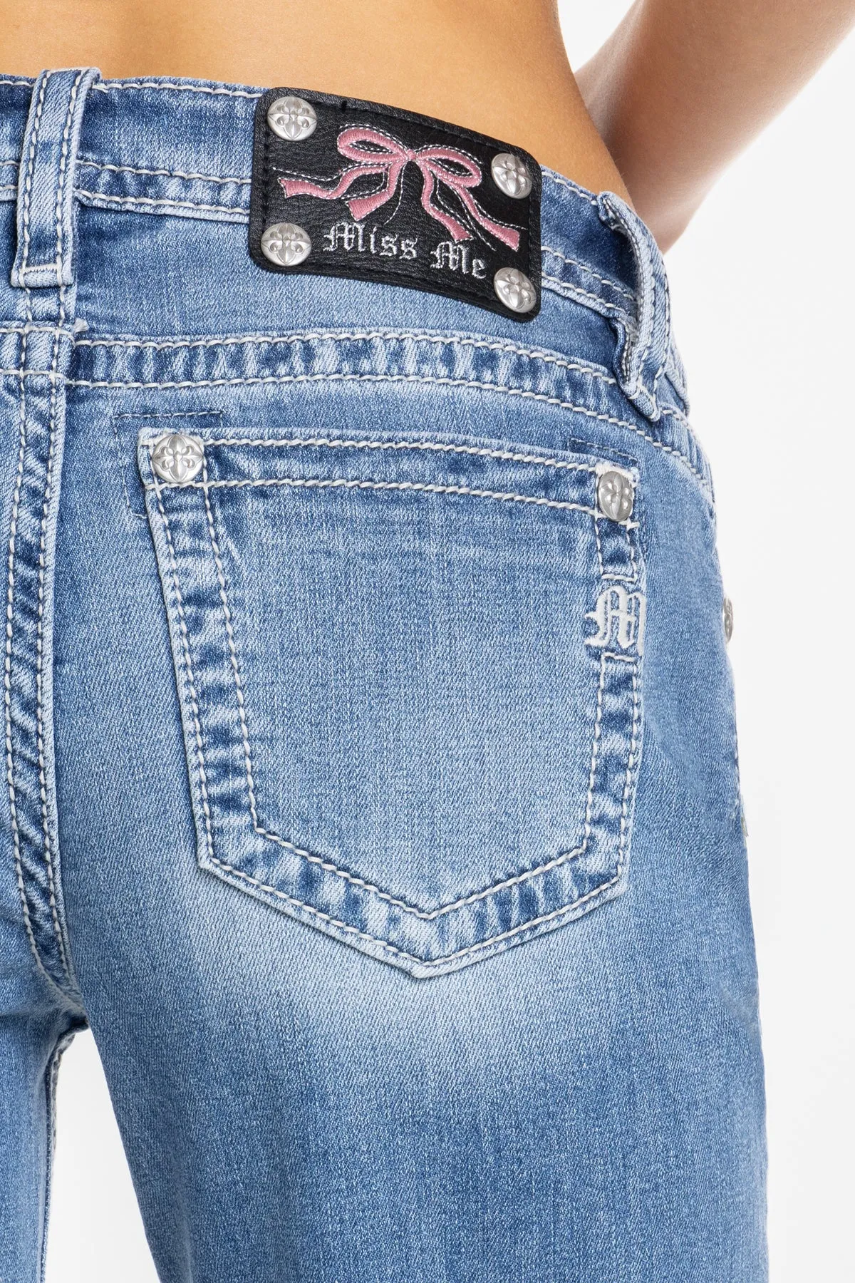 Aurora Slim Wide sold by Miss Me product image thumbnail 5